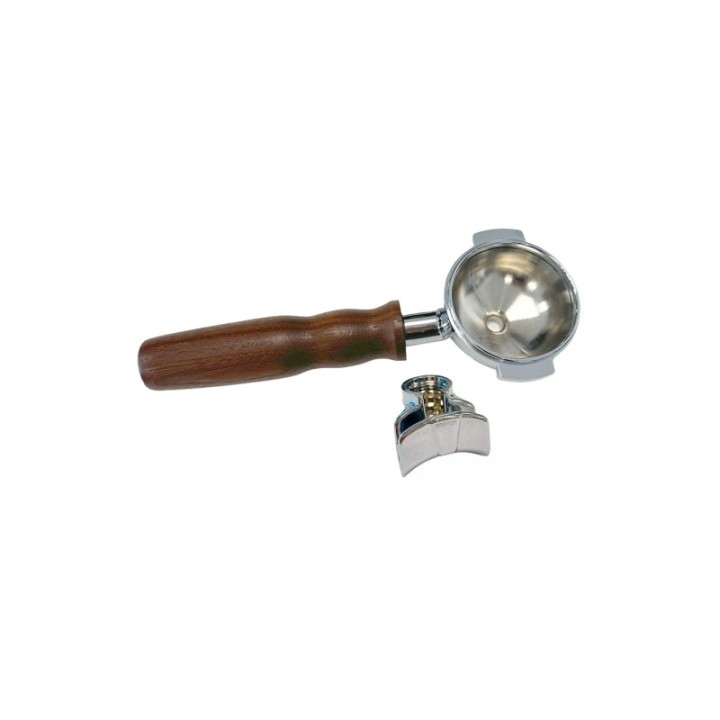 Rancilio Silvia Portafilter Trä Inkl. Dubbla Utlopp