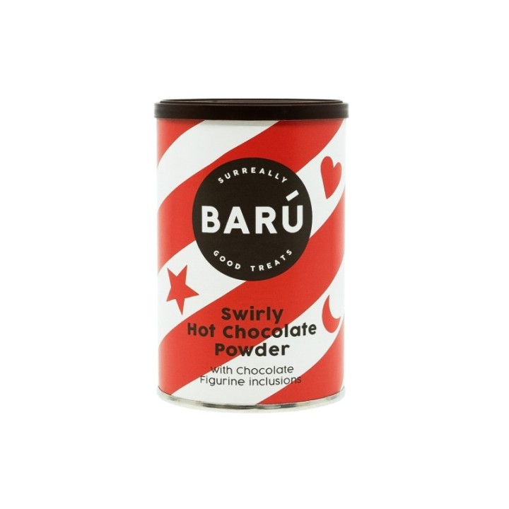 Barú Swirly chokladpulver och figurer 250 g
