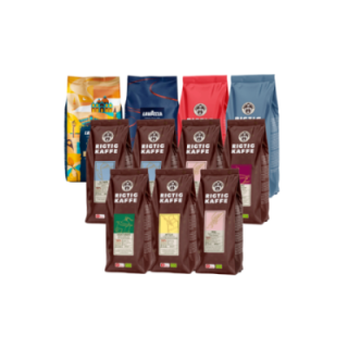 Rigtig Kaffe & Lavazza Mixpaket 6,2 kg Hela kaffebönor