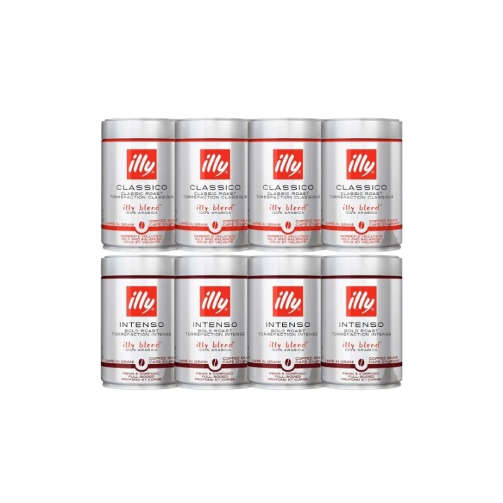 Illy Mixpaket 2 kg Hela kaffebönor