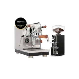 Profitec JUMP Espressomaskin inkl. Eureka Libra Krom/matt svart