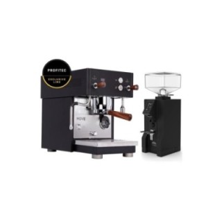 Profitec MOVE - Exklusiv linje inkl. Eureka Turbo svart kvarn