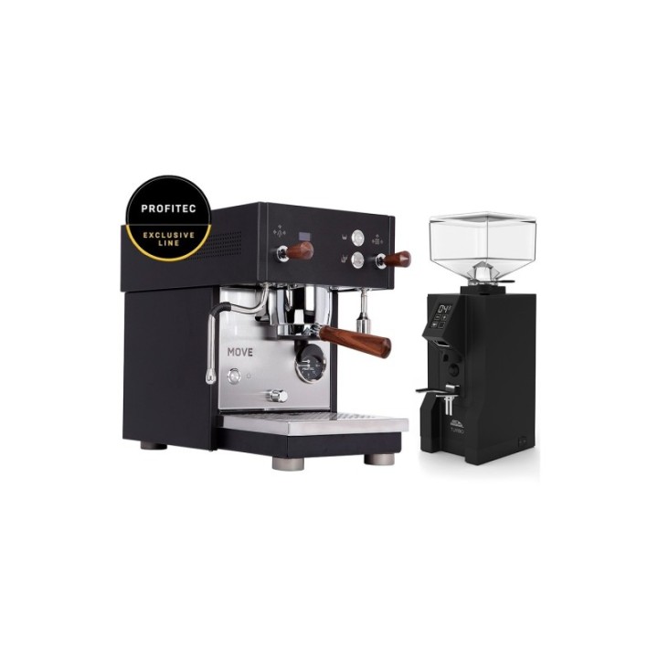 Profitec MOVE - Exklusiv linje inkl. Eureka Turbo svart kvarn