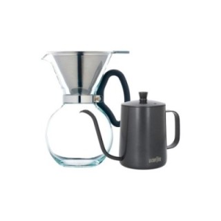 La Cafetière Pour Over 8 koppar och La Cafetière Gooseneck-kanna 0,6 L