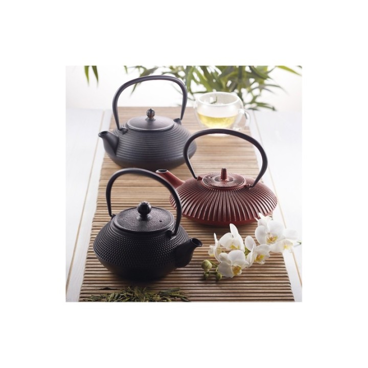 La Cafetière 0,6 L Tebryggare Svart och Østerlandsk Thehus Chinese Spring 125g