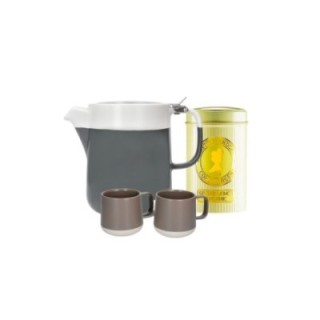 La Cafetière 4-kopps tebryggare inkl. mugg & östländsk ingefära & citron