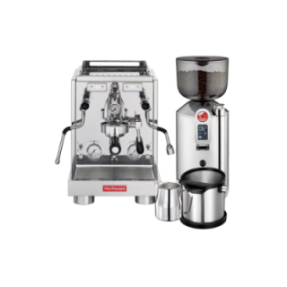 New Botticelli LPSBSS03NO inkl. kvarn, baristautrustning och koppar