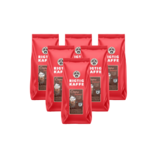 Rigtig Kaffe Crema Intenso 6 kg hela kaffebönor