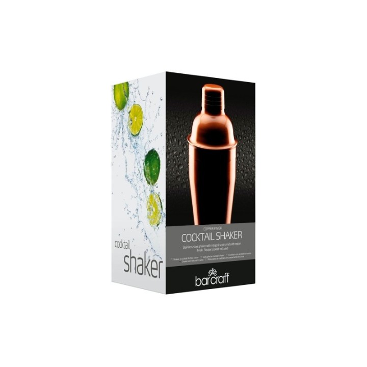BarCraft Koppar 500ml cocktailshaker