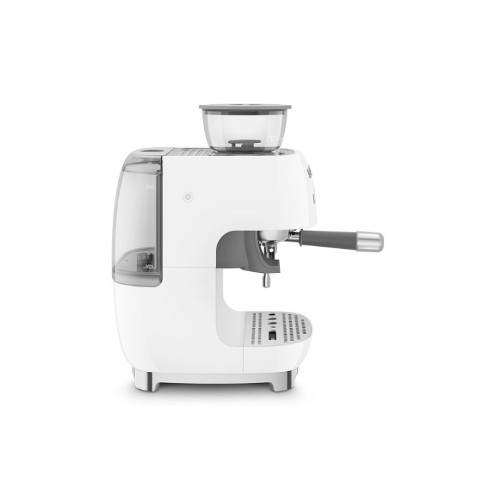 Smeg EGF03WHEU Manuell espressomaskin inkl. mjölkkanna & 1,5 kg Rigtig Kaffe