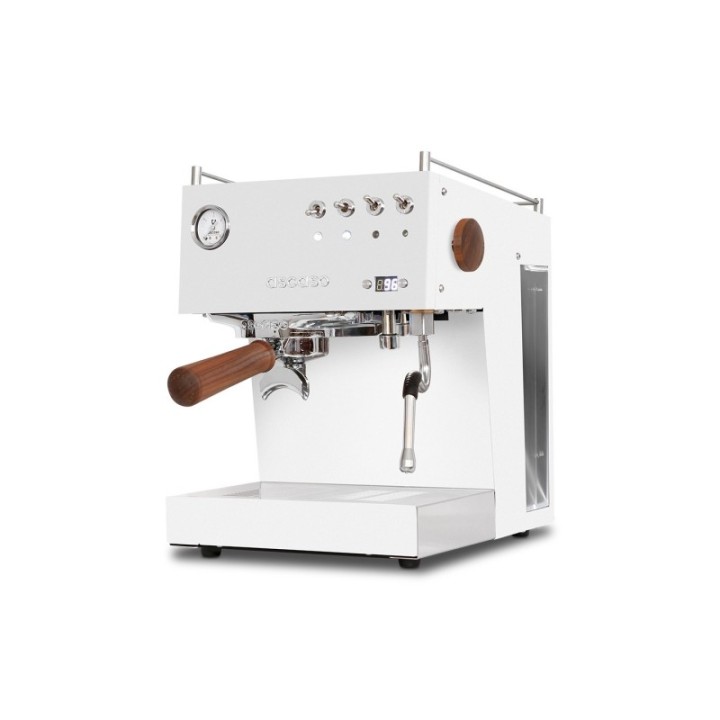 Ascaso Steel Duo PID White espressomaskin inkl. Eureka Mignon kvarn