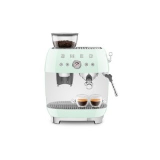 Smeg EGF03PGEU Manuell espressomaskin Inkl. Mjölkkanna & 1,5kg Rigtig Kaffe