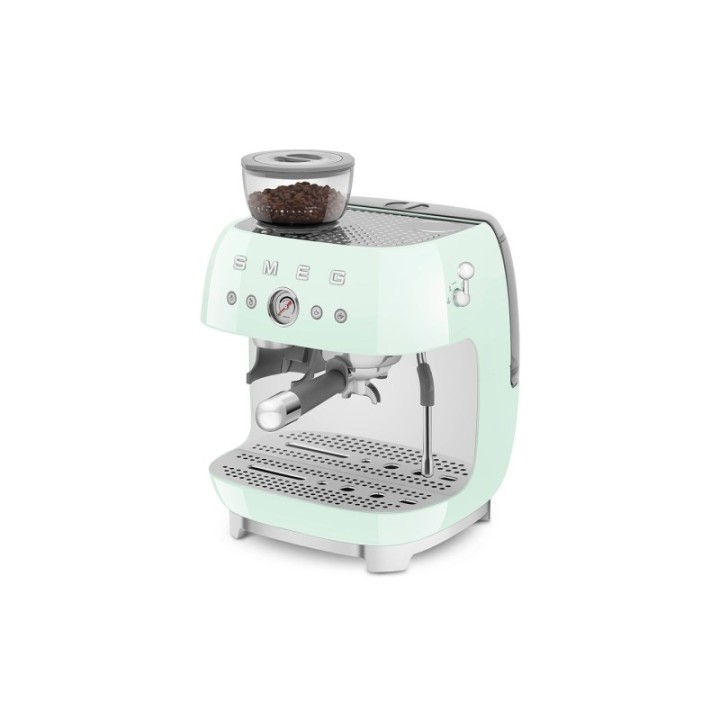 Smeg EGF03PGEU Manuell espressomaskin Inkl. Mjölkkanna & 1,5kg Rigtig Kaffe