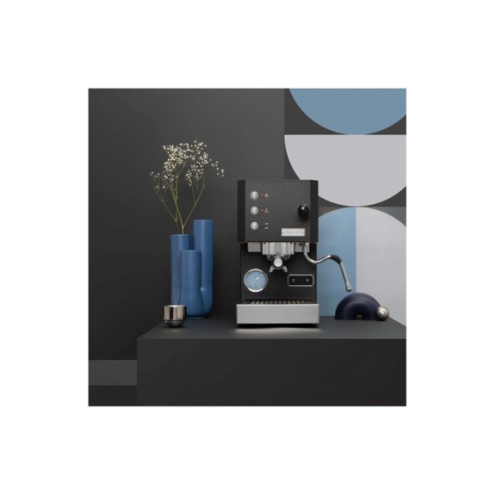 Profitec GO svart espressomaskin modell 2025 inkl. Eureka Mignon Libra kvarn