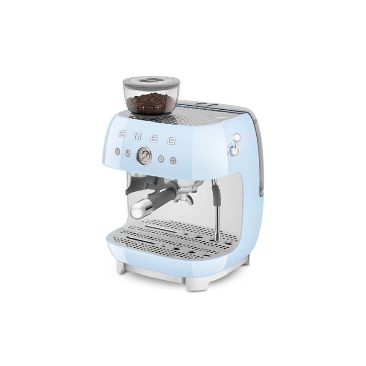Smeg EGF03PBEU Manuell espressomaskin Inkl. Mjölkkanna & 1,5 kg Rigtig Kaffe