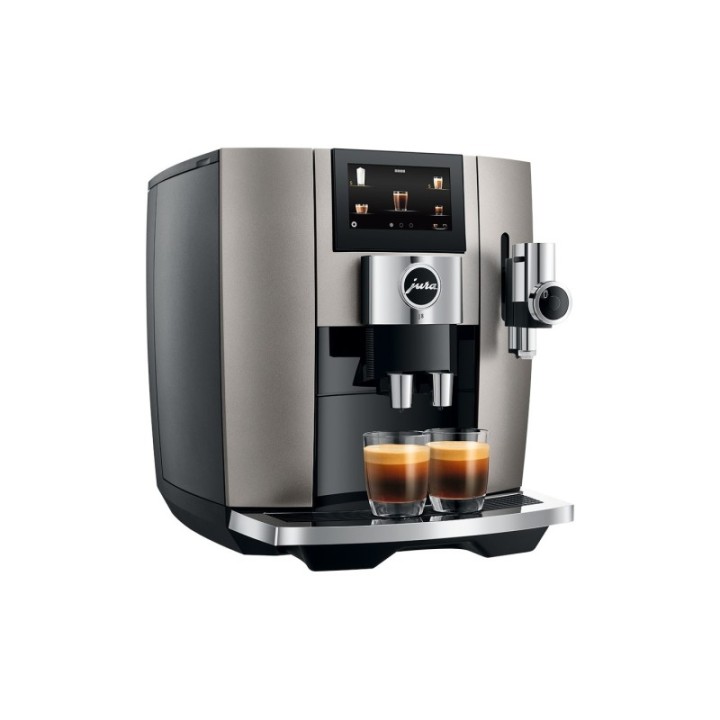 Jura J8 (EA) Inkl. skötselpaket, mjölkbehållare, filter & 3 kg kaffe