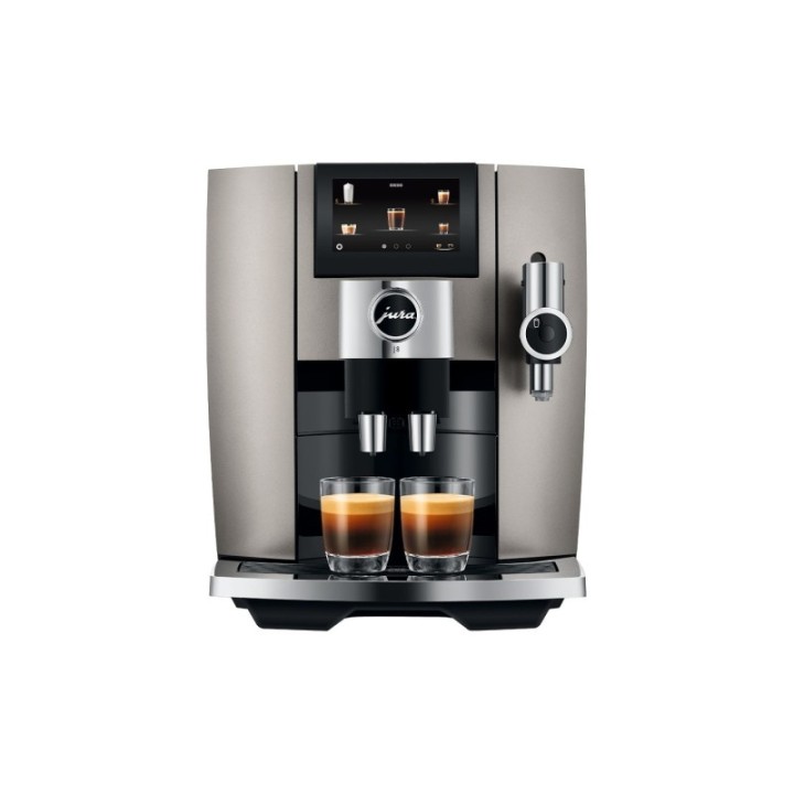 Jura J8 (EA) Inkl. skötselpaket, mjölkbehållare, filter & 3 kg kaffe