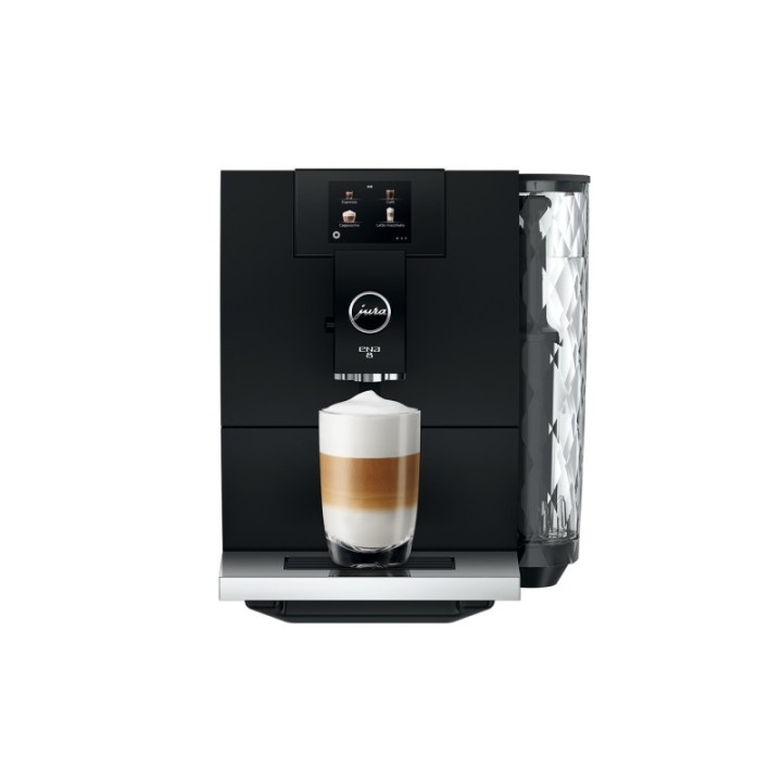 Jura ENA 8 (EC) inkl. underhållspaket, mjölkbehållare, rengöringsmedel, filter & kaffe