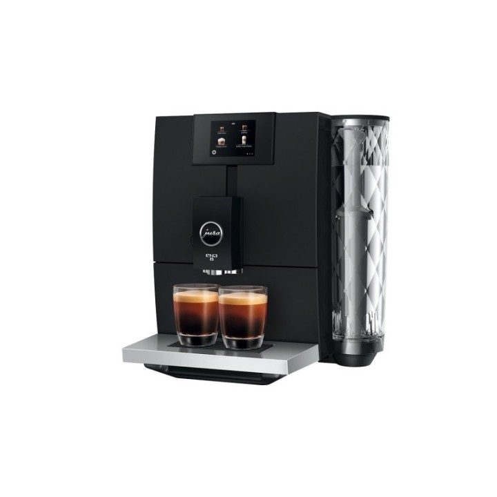 Jura ENA 8 (EC) inkl. underhållspaket, mjölkbehållare, rengöringsmedel, filter & kaffe