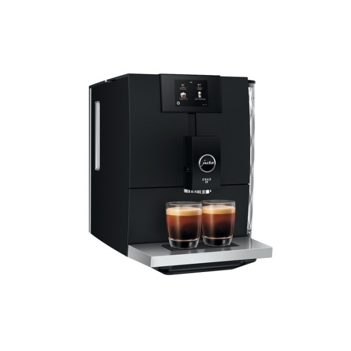 Jura ENA 8 (EC) inkl. underhållspaket, mjölkbehållare, rengöringsmedel, filter & kaffe