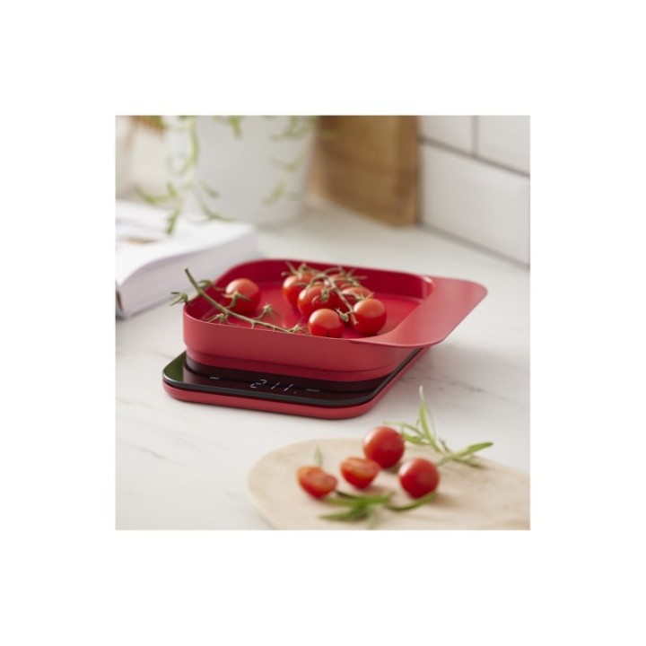 Rosti Mensura Kaffevåg/Köksvåg Röd