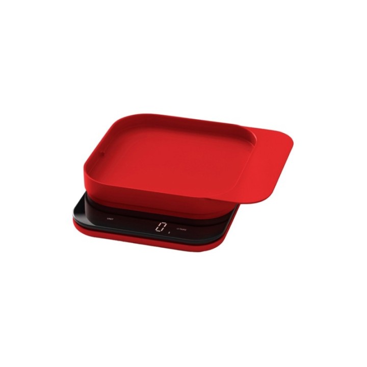 Rosti Mensura Kaffevåg/Köksvåg Röd