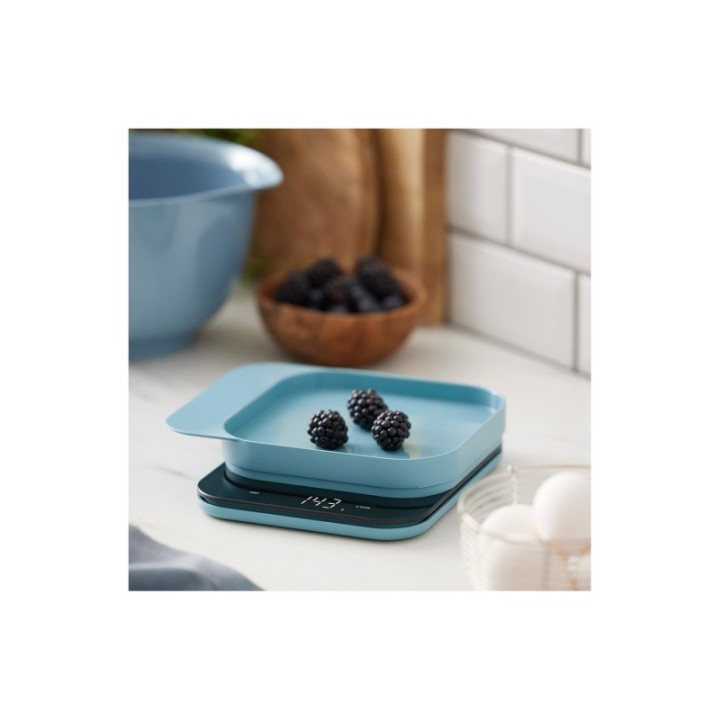 Rosti Mensura kaffevåg/köksvåg dammig blå