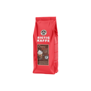 Rigtig Kaffe Crema Intenso 5kg Inkl. Rigtig Kaffe affisch