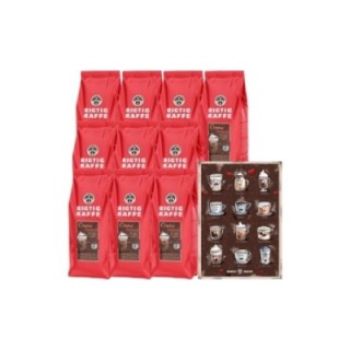 Rigtig Kaffe Crema Intenso 10kg Inkl. COFFEE DRINKS Poster