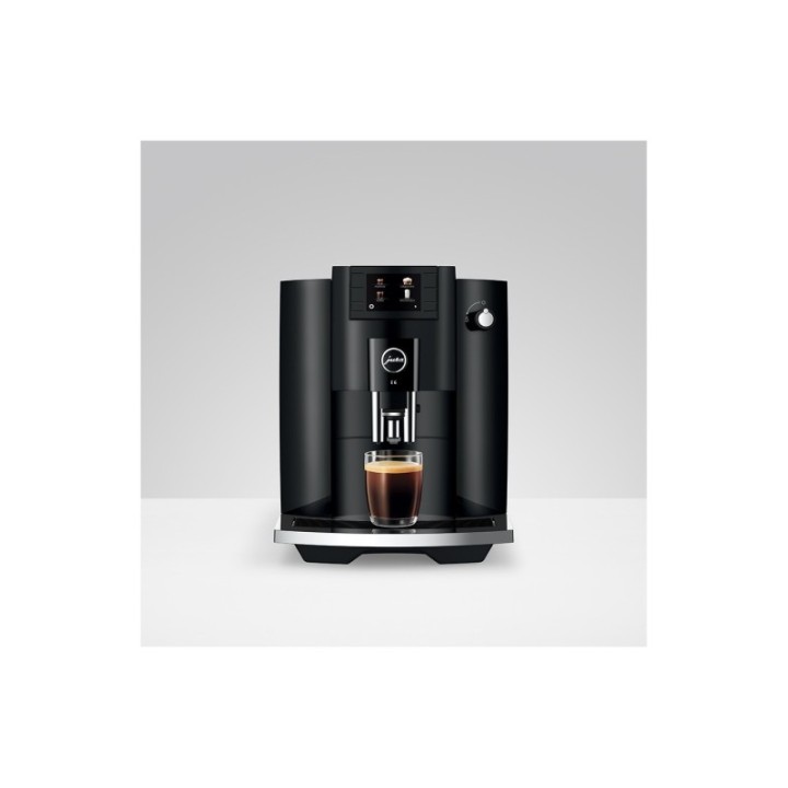 Jura E6 (EC) Piano Black espressomaskin inkl. startpaket
