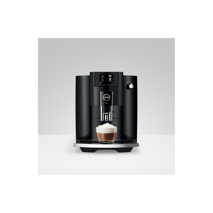 Jura E6 (EC) Piano Black espressomaskin inkl. startpaket