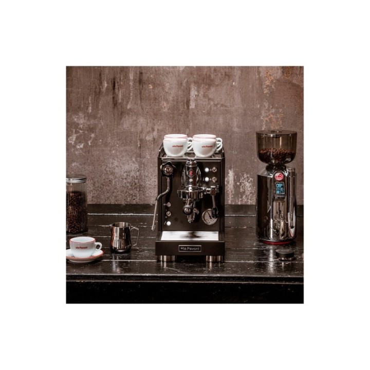 La Pavoni Mini Cellini LPSMCB01EU inkl. Mignon Perfetto espressokvarn