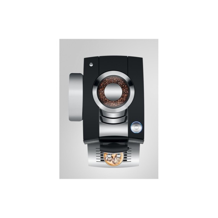 Jura Z10 (EA) Aluminium svart espressomaskin Inkl. Startpaket DK-språk, mjölkbehållare, 3kg Rigtig Kaffe & Skötsel