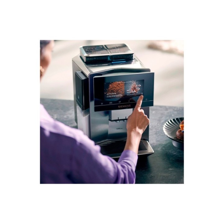 Siemens TQ907RZ3 EQ900 Plus Espressomaskin Inkl. Termokanna & Skötsel
