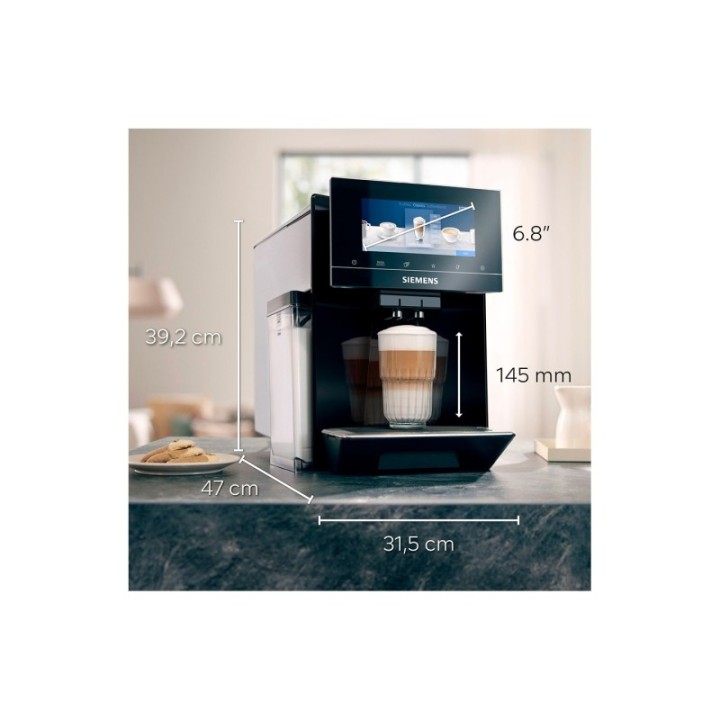 Siemens TQ903R09 EQ900 inkl. 6x1kg Rigtig Kaffe Crema Intenso