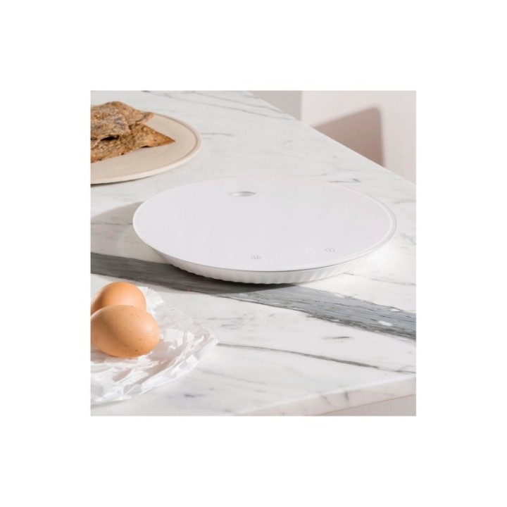 Alessi Plissé Kaffevåg/Köksvåg Vit