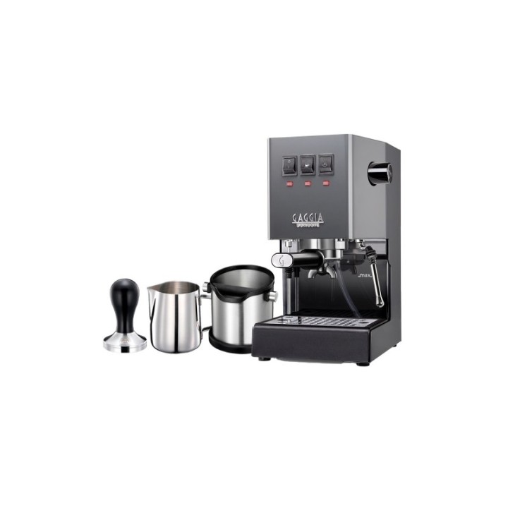 Gaggia Classic E24 Grå Espressomaskin Inkl. Baristautrustning