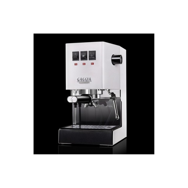 Gaggia Classic E24 Vit Espressomaskin inkl. Eureka Mignon Perfetto & Baristautrustning