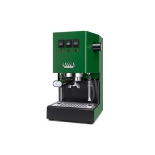 Gaggia Classic E24 Jungle Green espressomaskin inkl. Eureka Mignon Perfetto & baristautrustning