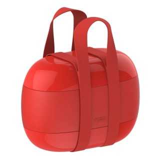 Alessi Lunch Box Röd