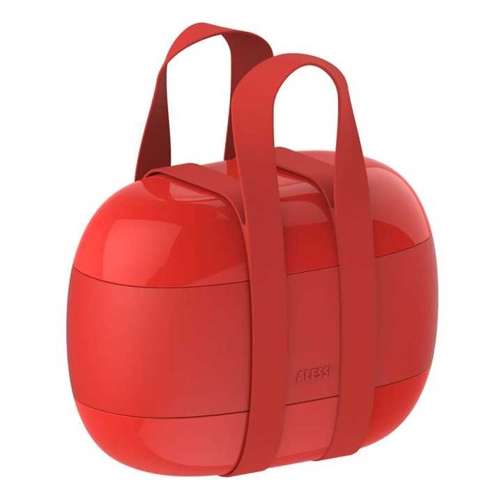 Alessi Lunch Box Röd