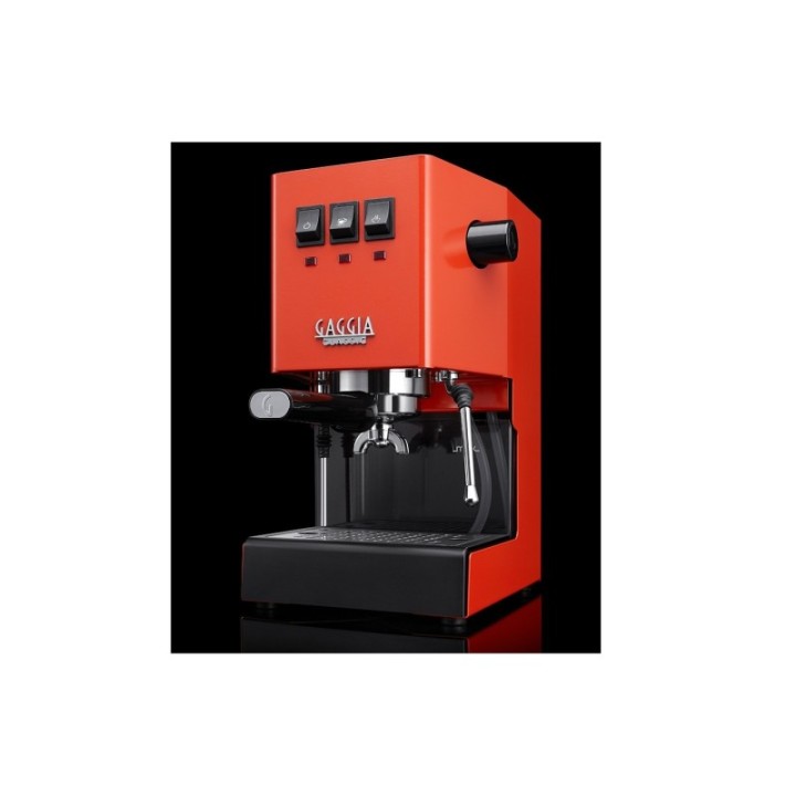 Gaggia Classic E24 Lobster Red Espressomaskin Inkl. Baristautrustning