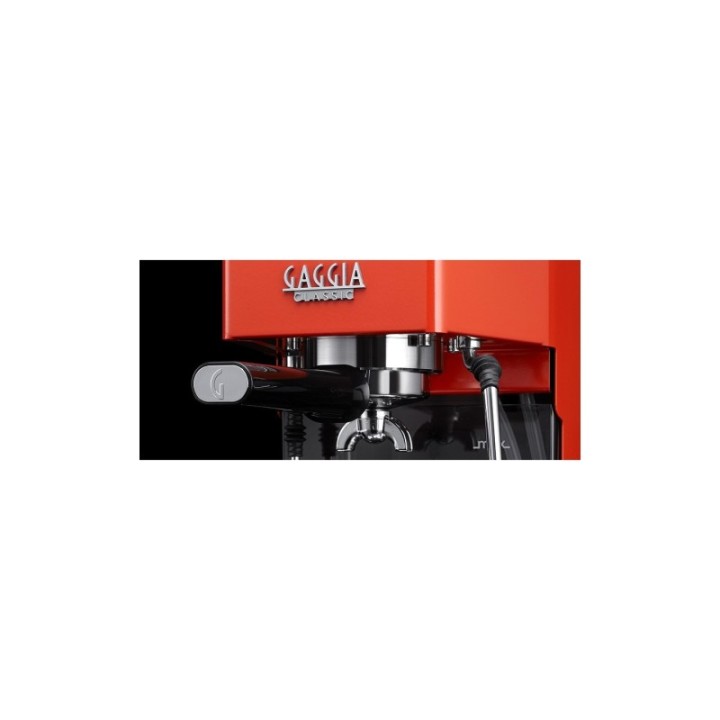 Gaggia Classic E24 Lobster Red Espressomaskin Inkl. Eureka Mignon Perfetto & Baristautrustning