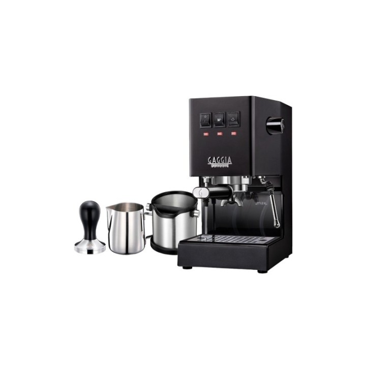 Gaggia Classic E24 Svart Espressomaskin Inkl. Baristautrustning