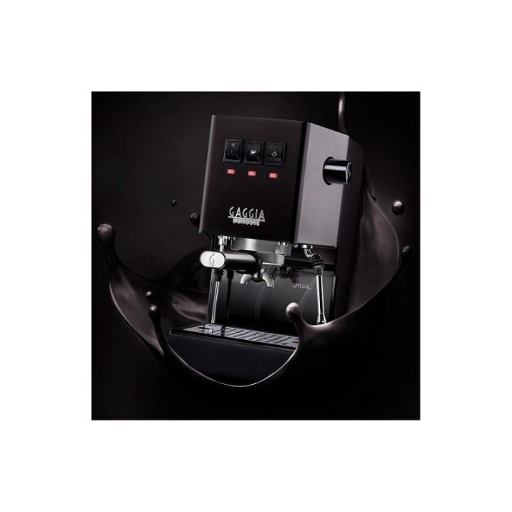 Gaggia Classic E24 Svart Espressomaskin Inkl. Eureka Mignon Perfetto & Baristautrustning