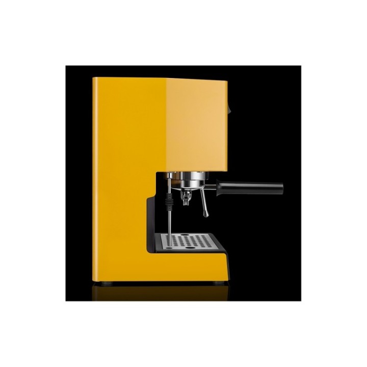 Gaggia Classic E24 Sunshine Yellow espressomaskin inkl. Eureka Mignon Perfetto & baristautrustning