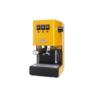 Gaggia Classic E24 Sunshine Yellow Espressomaskin Inkl. Baristautrustning
