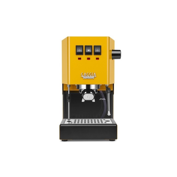 Gaggia Classic E24 Sunshine Yellow Espressomaskin Inkl. Baristautrustning