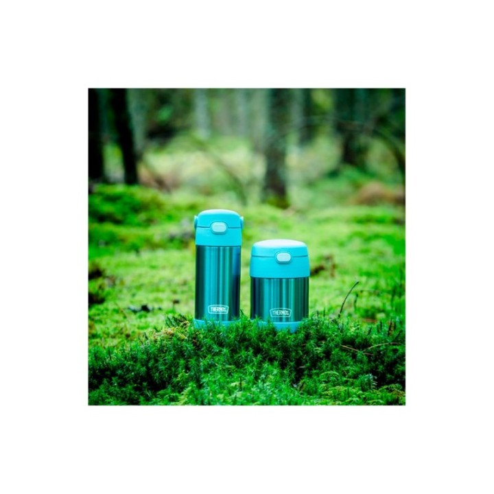 Thermos Funtainer Drickflaska m. Sugrör 355 ml Teal