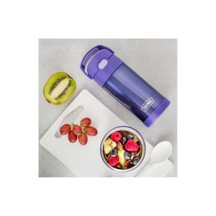 Thermos Funtainer Drickflaska med sugrör 355 ml Violett